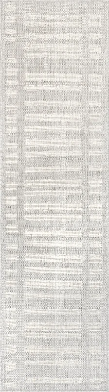 Faded Stripes Indoor/Outdoor Rug | Grey