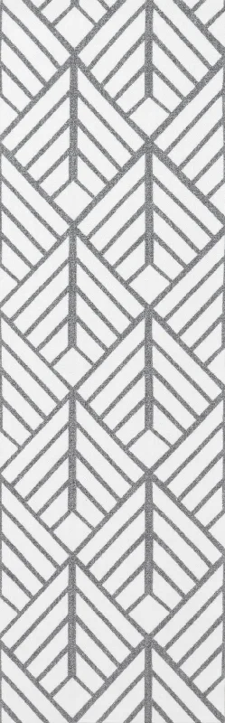 Juniper Diamond Tiles Indoor/Outdoor Rug | Grey