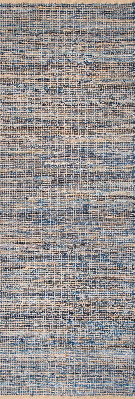 Jute And Denim Crosshatch Rug | Natural