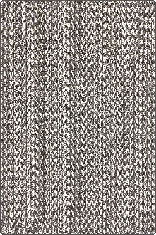 Martin Micro-Chevron Custom Sample Rug | Charcoal