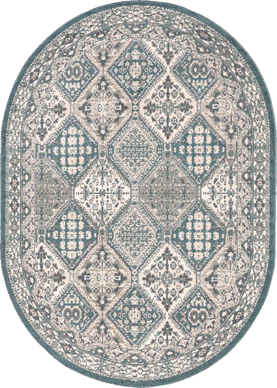 Melange Tiles Rug | Blue