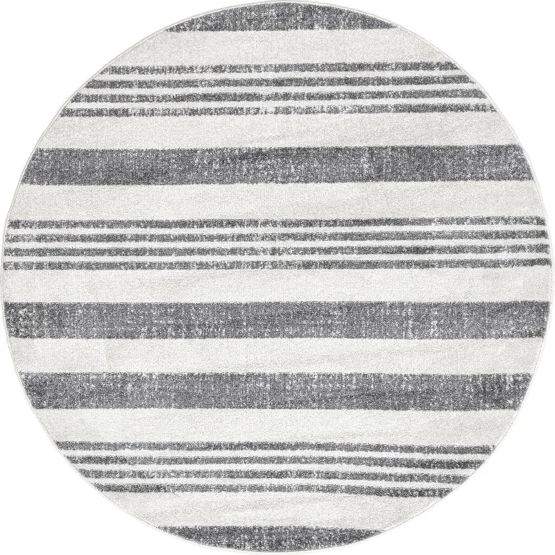 Parallels Rug | Grey