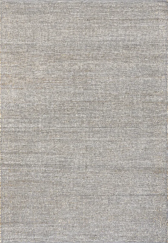 Perfect Handwoven Jute-Blend Rug | Grey