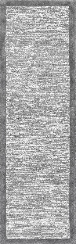 Raya Wool Monochromatic Rug | Grey