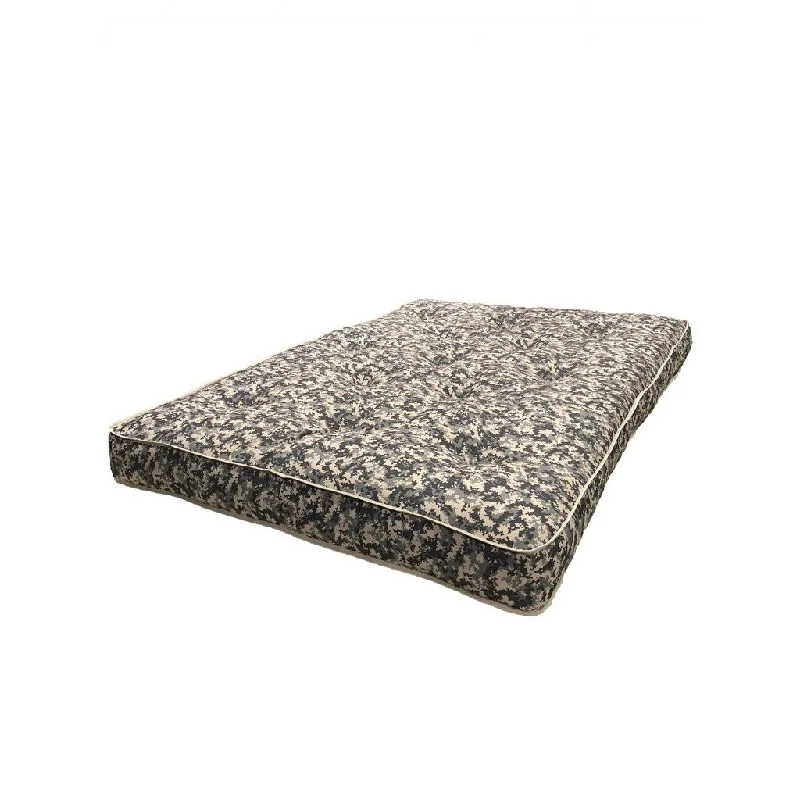 6" Camo Double CertiPUR Twin Mattress