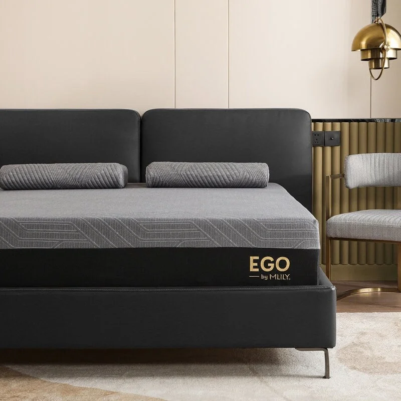 EGOHOME Copper 10 Inch Medium Gel Memory Foam Mattress