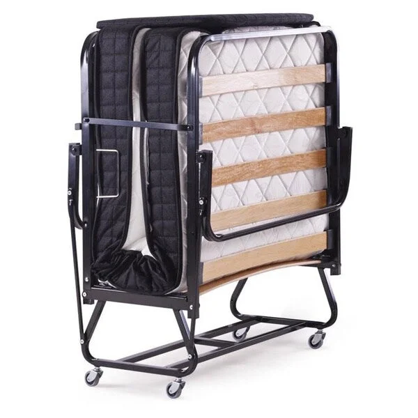 Five Star Guest Roll-away Folding Guest Bed with Twin-size Mattress