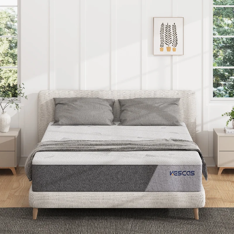 Kescas 12-inch Medium Gel Memory Foam Mattress