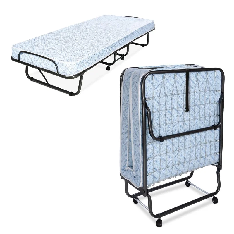 Lightweight Folding Cot with Mattress 31"x75" (not Intended for Heavy Duty use)