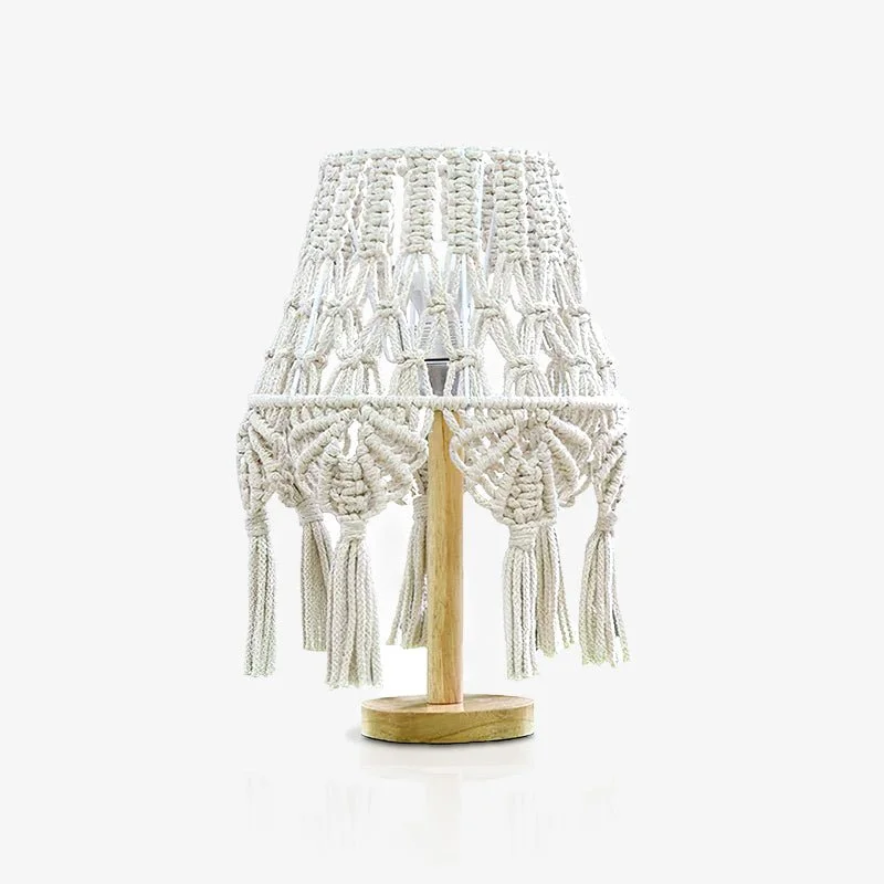 Macrame Table Lamp