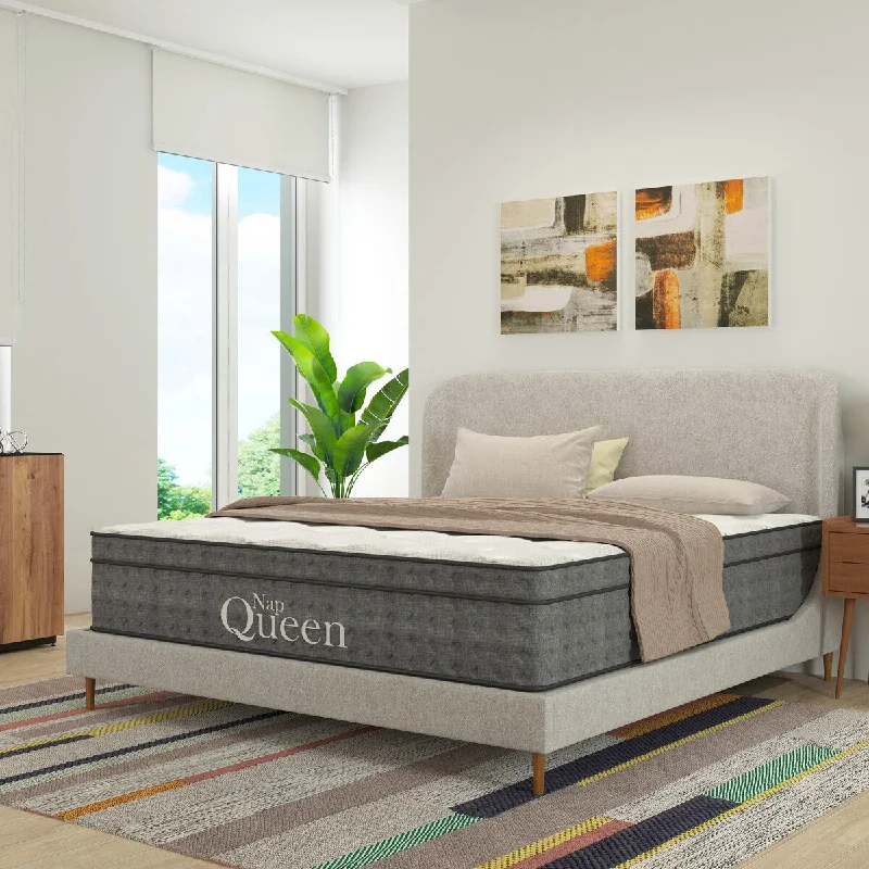 Nap Queen Victoria Cool Gel Hybrid Mattress,Full