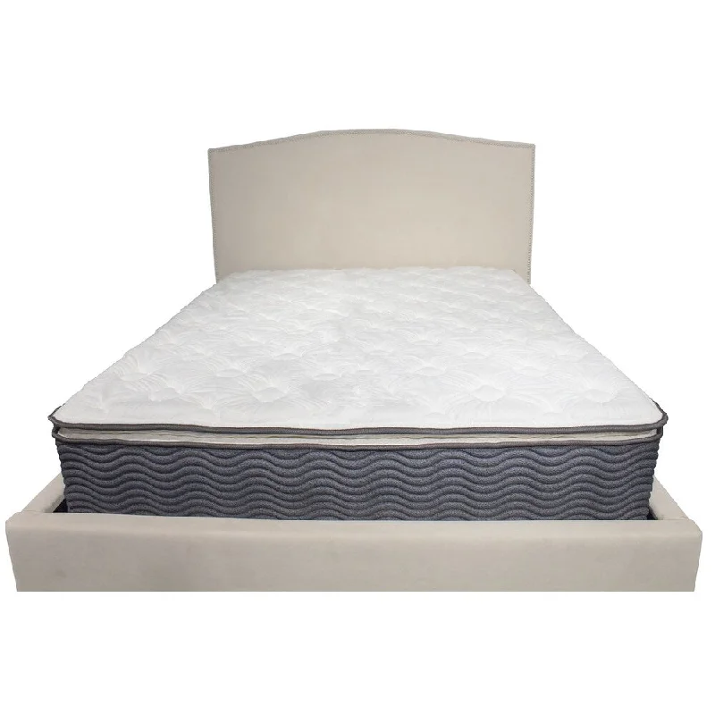 Series 3 King Size Hybrid 12" Gel Memory Foam Pillow-Top Mattress