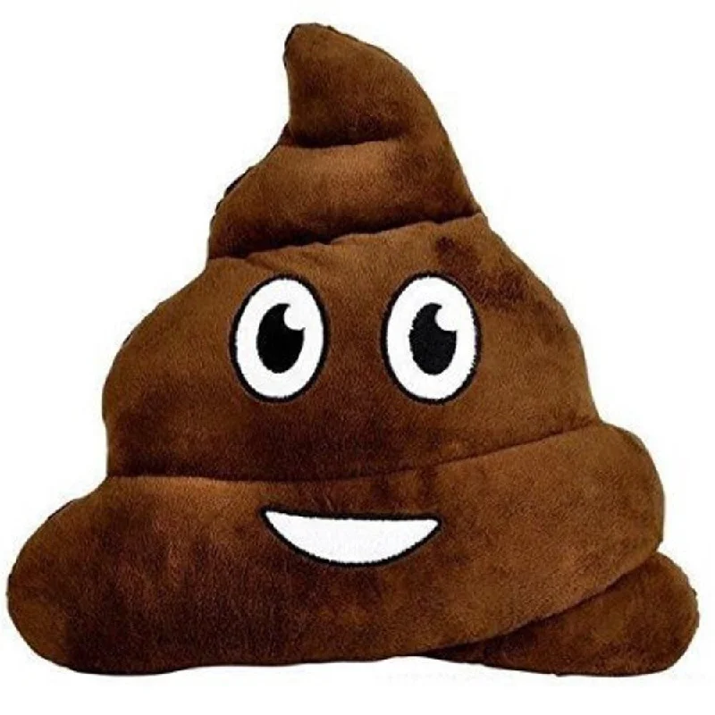 18" Emoji Poop Pillow