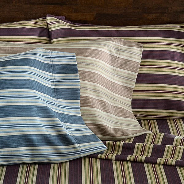 300 Thread Count 100-percent Cotton Lindsey Stripe Sheet Set