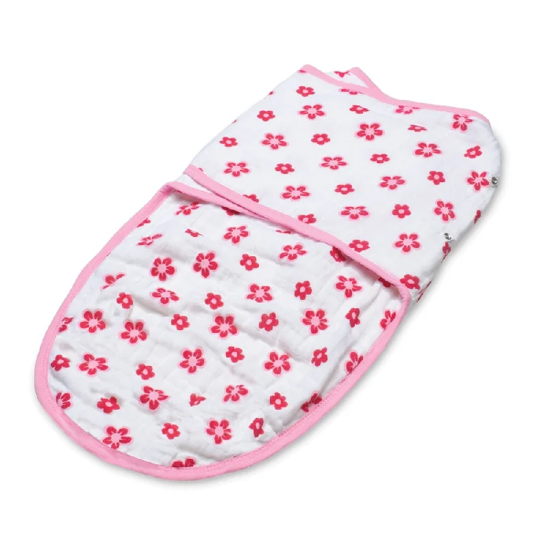 aden + anais Princess Posie Easy Swaddle Blanket