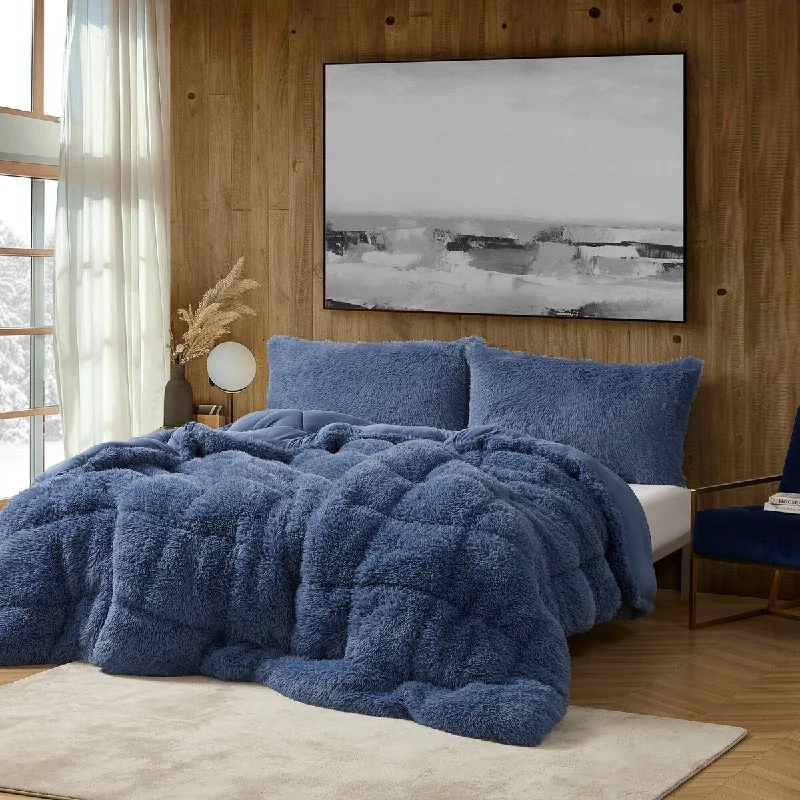 Alaskan Winters - Coma Inducer® Oversized Comforter - Riverside Blue