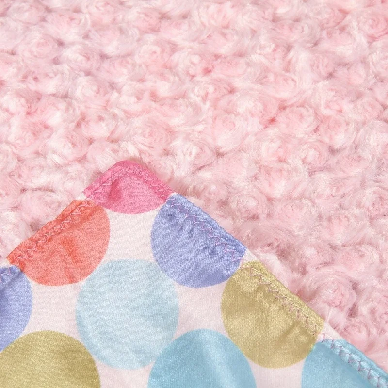 AllyZabba Pastel Dot Blanket Small - Candy