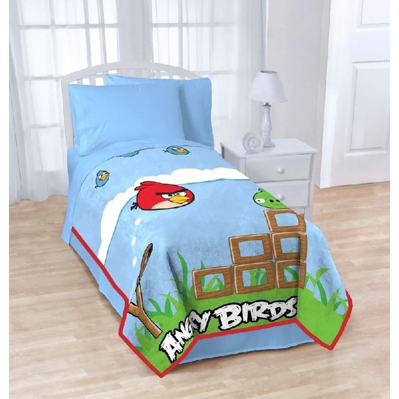 Angry Birds Twin-Size Blanket