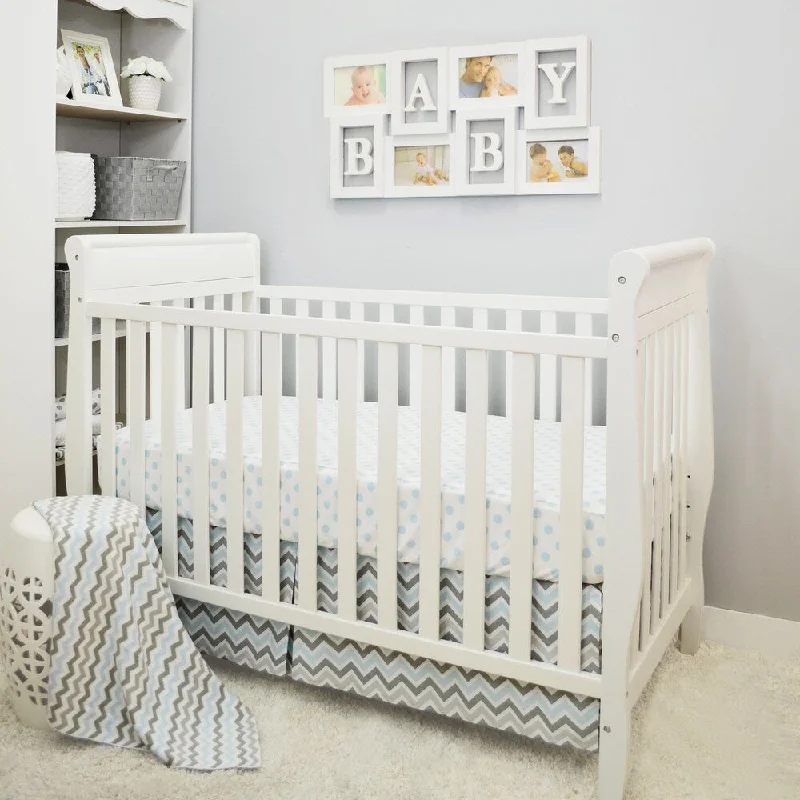 Baby Chevron Crib Bedding Set