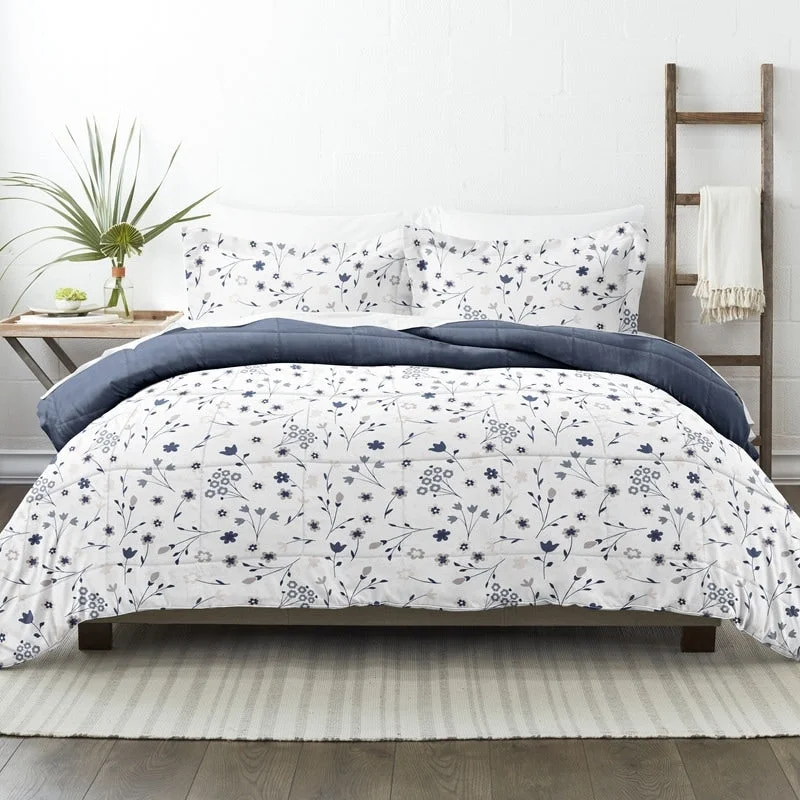 Becky Cameron Premium Forget Me Not Reversible Comforter Set