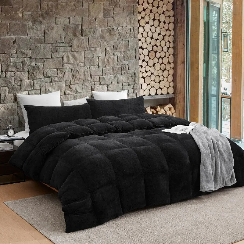 Boi He Thick® - Coma Inducer® Oversized Comforter Set - Black