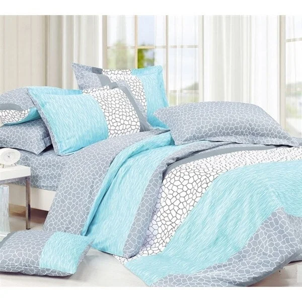 BYB Dove Aqua Comforter (Shams Not Included)