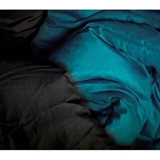 BYB Ocean Depths Teal/Black Reversible Twin XL Comforter