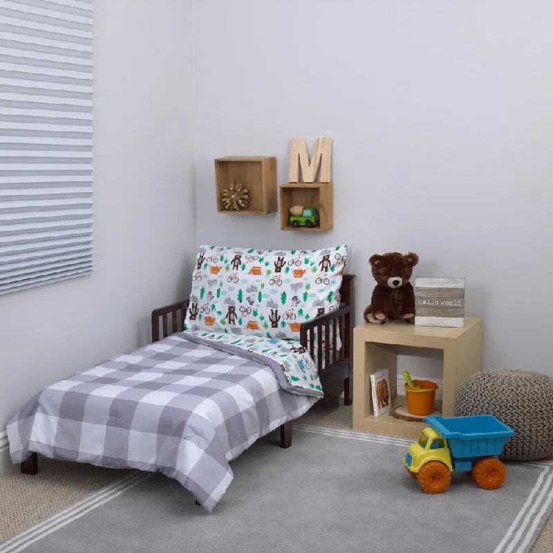 Carter's Woodland Boy 4pc Toddler Bed Set