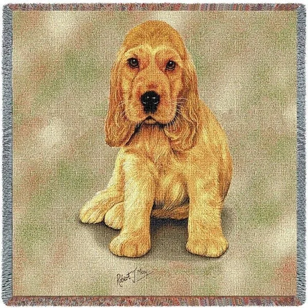 Cocker Spaniel Puppy Small Blanket