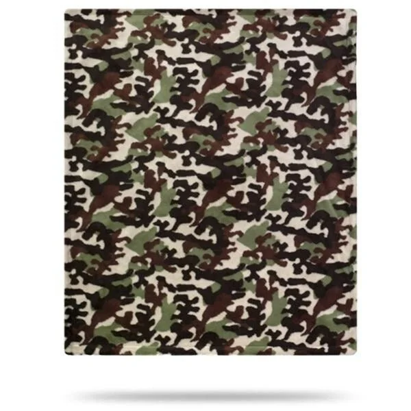 Denali Camouflage Dark Chocolate/Chocolate 30"x36" Baby Blanket