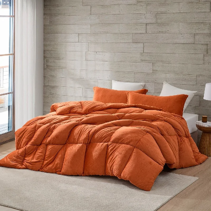 Fatter than Fat - Coma Inducer® Oversized Comforter Set - Rooibos Tea