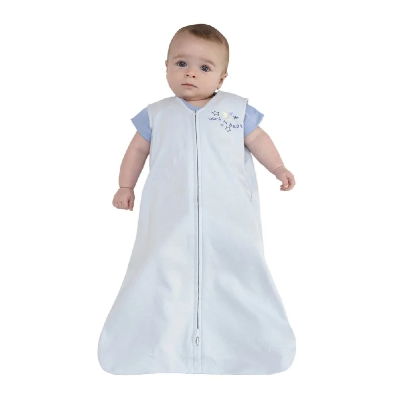 Halo SleepSack Blue Cotton Medium Wearable Blanket