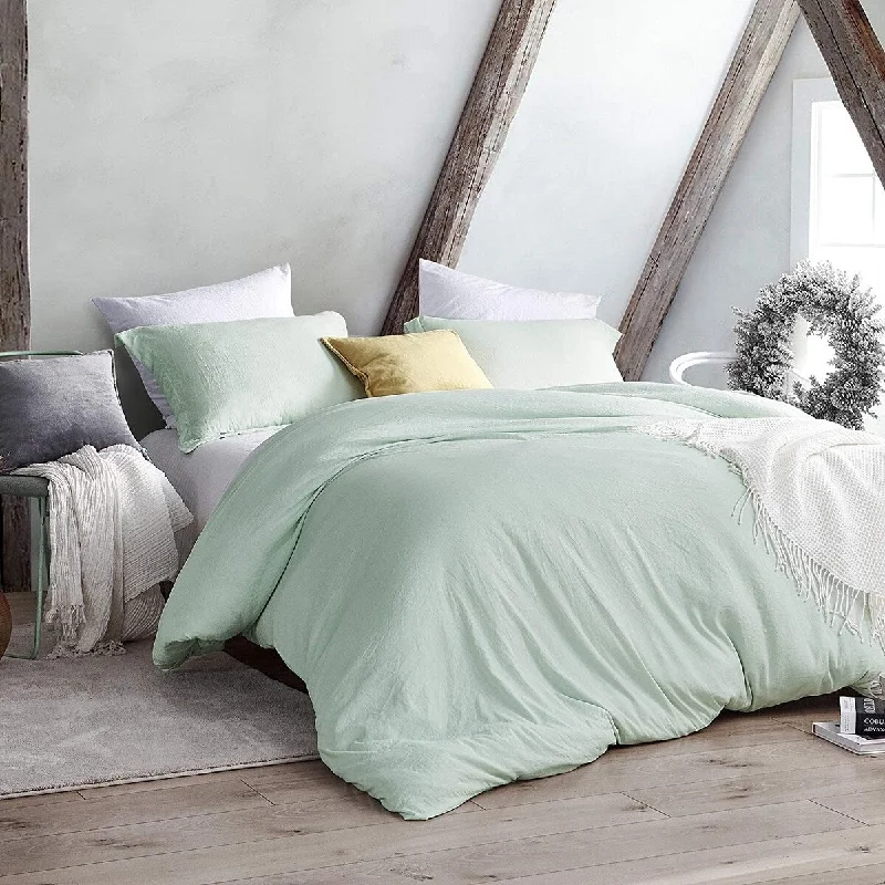 Natural Loft Oversized Comforter Set - Hint of Mint