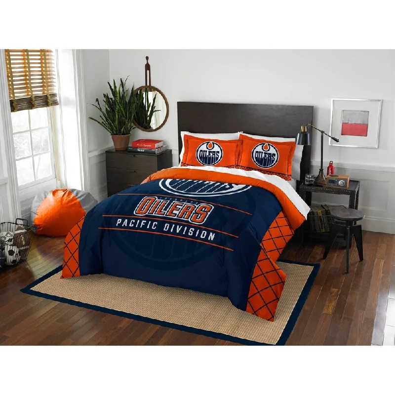 Oilers Full/Queen Comforter Set