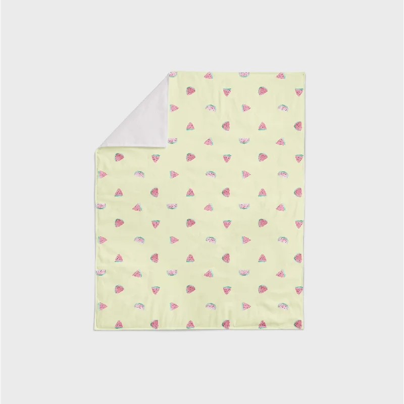 Oliver Gal Signature Collection 'Waltermelon' Minky Blanket