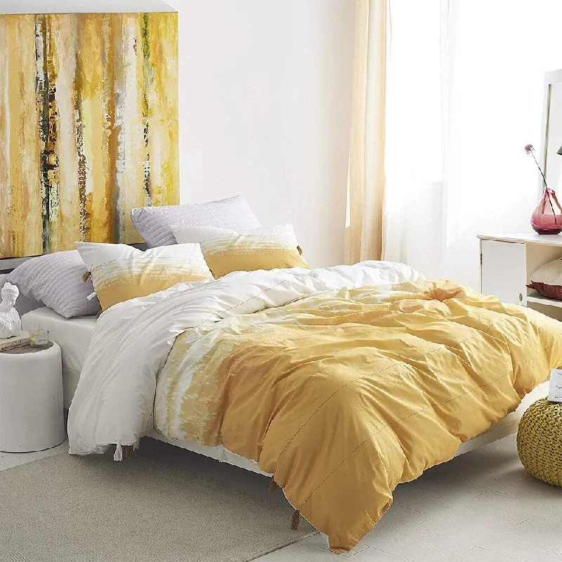 Ombre Sunset Duvet Cover - Ochre