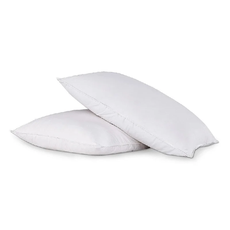 Peace Nest White Hypoallergenic Feather & Down Pillow (Set of 2)