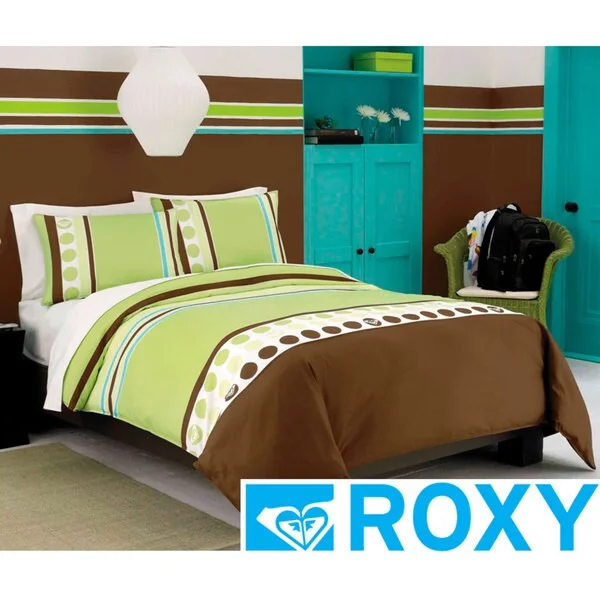 Roxy Kelly Colorblock 3-piece Comforter Set