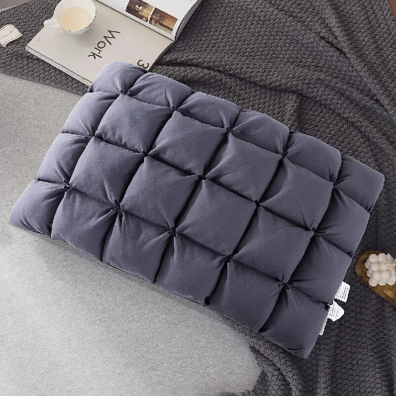 Soft Pillows for Sleeping, Support Bed Pillows - Gray