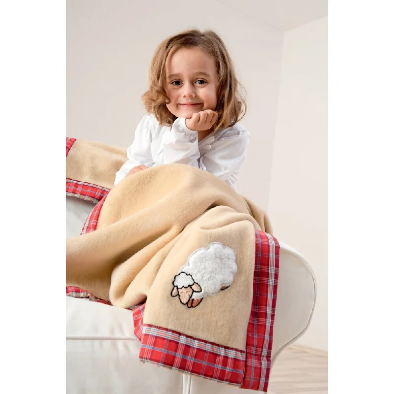 Solare Kids Cuddle Sheep Blanket