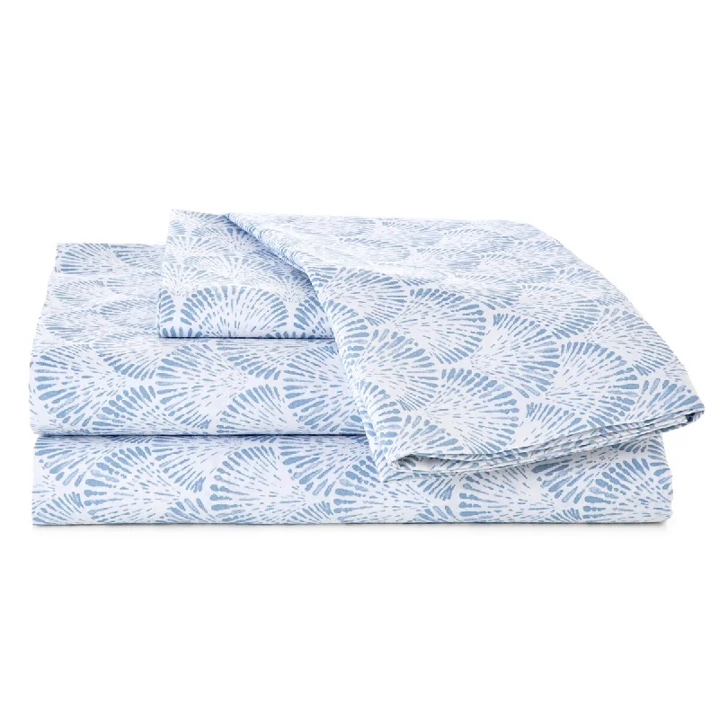 Southern Tide Landry King Blue Sheet Set