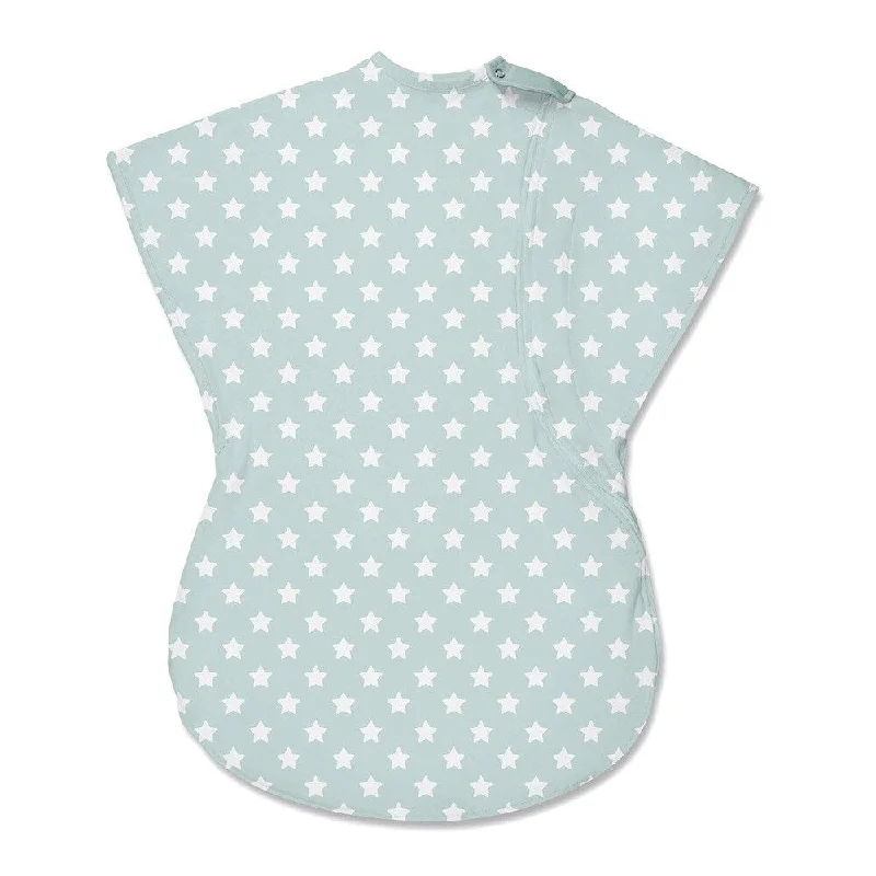 Summer Infant ComfortMe Teal Cotton Star Large Wearable Blanket