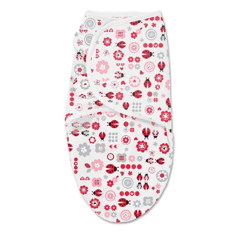 Summer Infant SwaddleMe Original Cotton Small Ladybug Design Swaddling Blanket