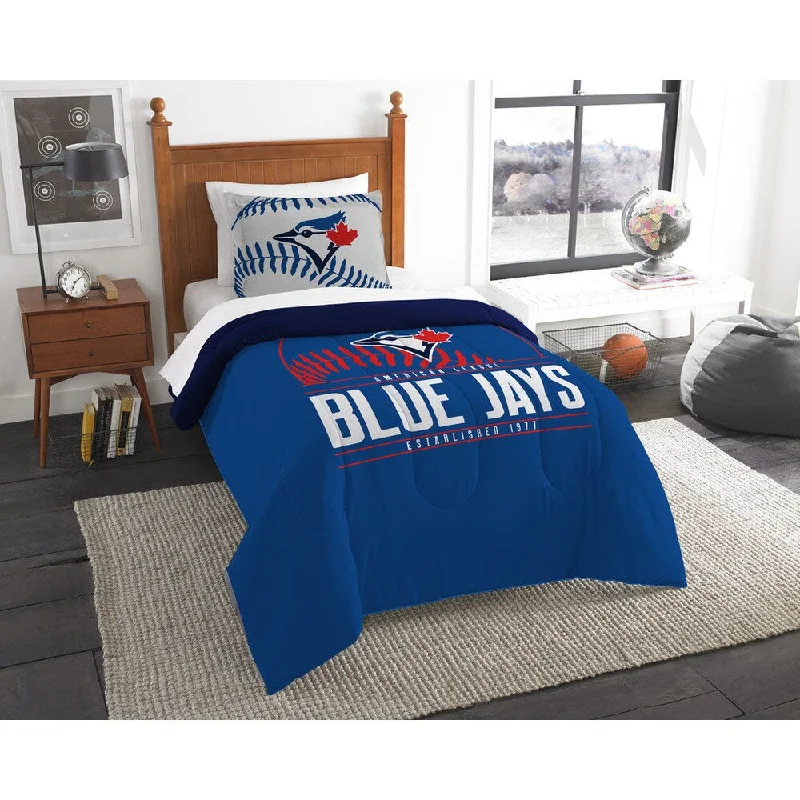 The Northwest Company MLB Toronto Blue Jays Grandslam Multicolor Twin 2-piece Comforter Set