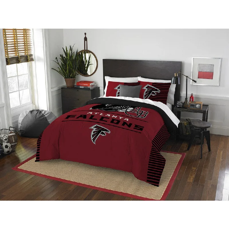 The Northwest Company NFL Atlanta Falcons Draft Full/Queen 3-piece Comforter Set