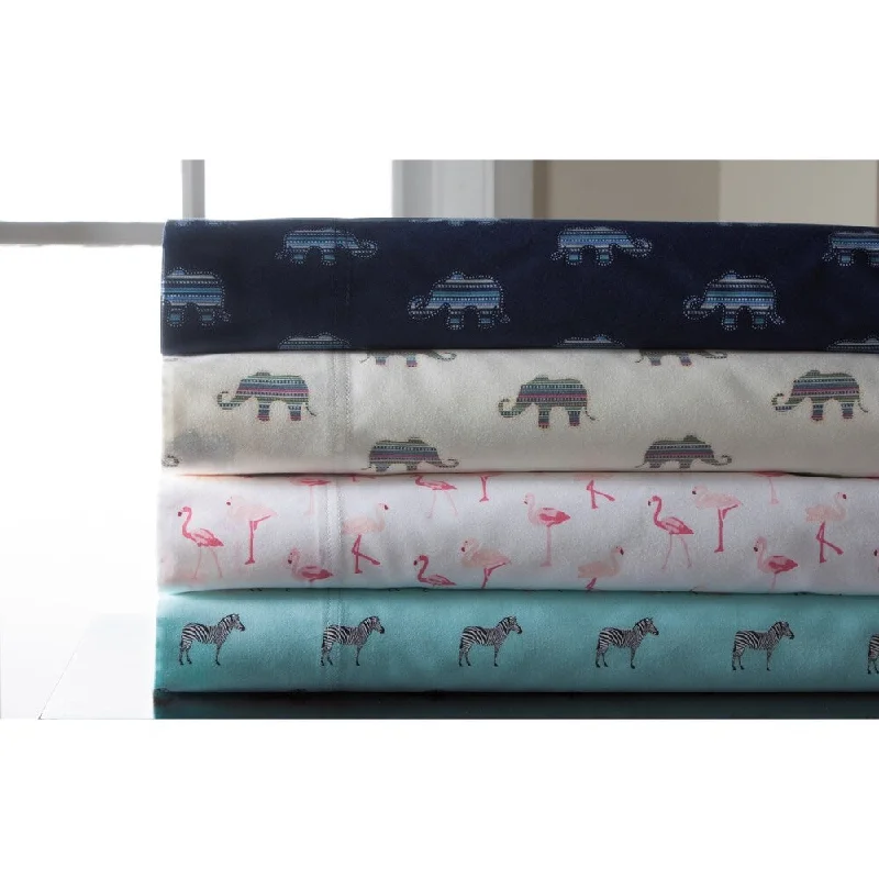 Whimsical Print 300 Thread Count Cotton Sheet Set