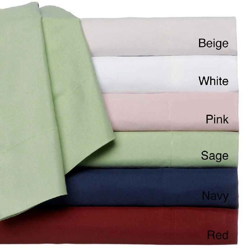 Wrinkle Free Solid Sheet Set