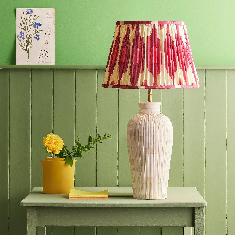 Albany table lamp in bone