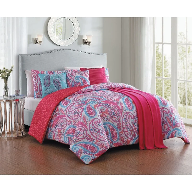 Avondale Manor Seville 7-piece Comforter Set with Bonus Throw