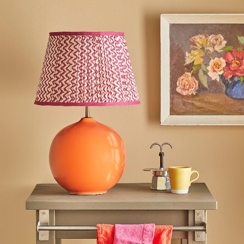 Olly table lamp in orange